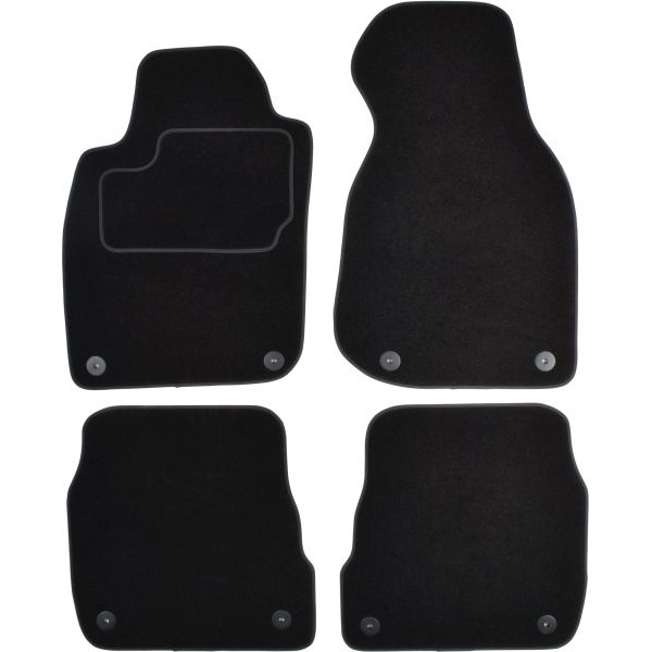 Set Covorase Auto Mocheta Fata + Spate Mammooth Audi A6 C5 1997-2005 Negru MMT A041 AUD165 PRM 01